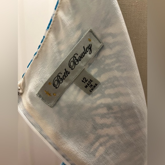 Beth Bowley strappy dress with brooch tie at waist - Picture 3 of 3